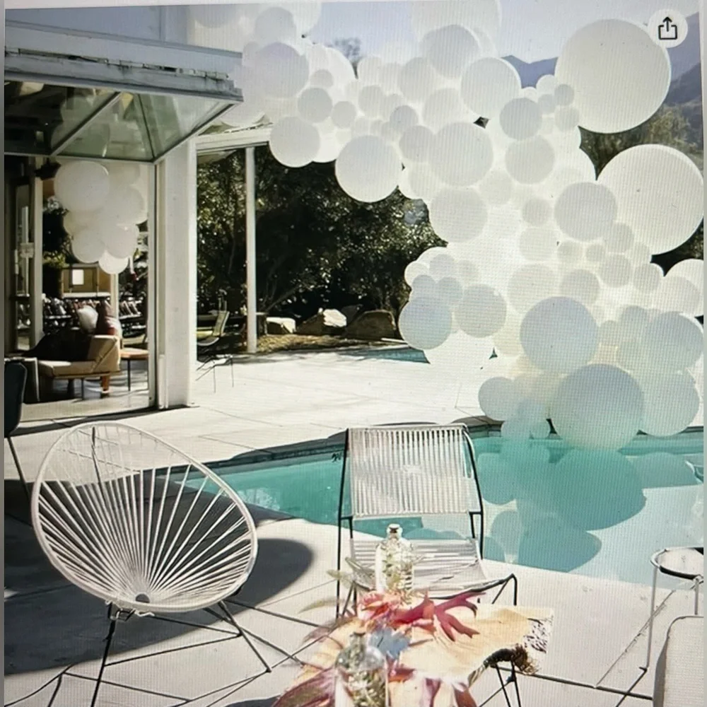 PartyWoo White Balloons Brand New
